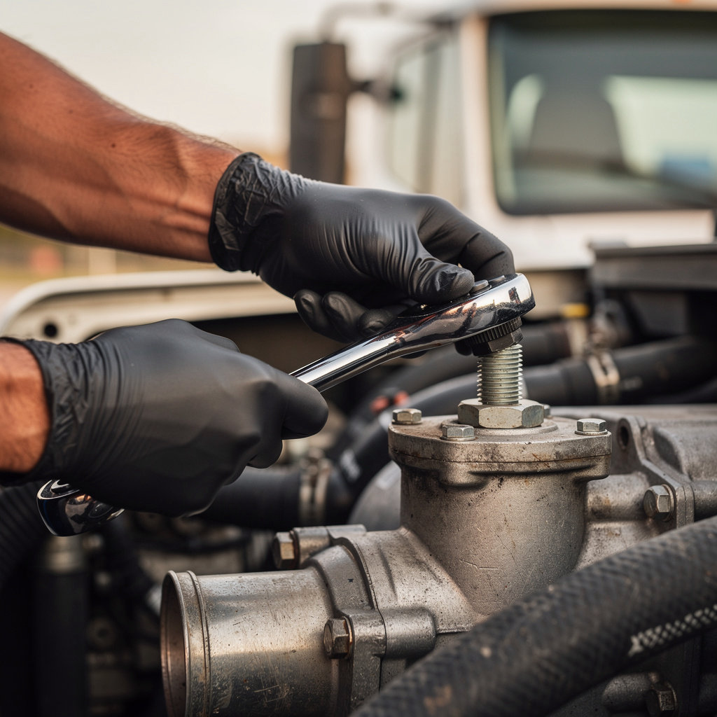 Jarhead Mobile Diesel providing expert commercial truck repair and fleet maintenance services in San Diego