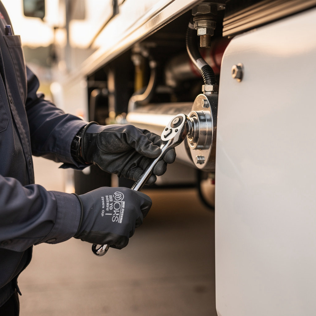 Jarhead Mobile Diesel technician performing expert RV repair and maintenance services in San Diego